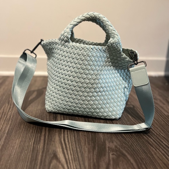 Naghedi Handbags - NEW Naghedi St Barth’s Mini Tote in Mint 💫